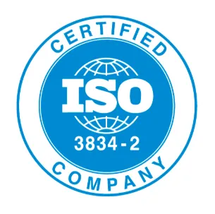 ISO 3834 certification logo
